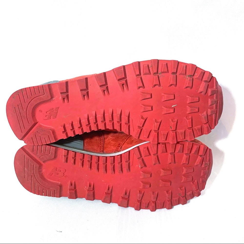 New Balance Red Athletic Shoes - Picture 6 of 7